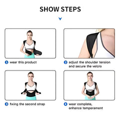 VIGOR Adjustable Posture Corrector Belt