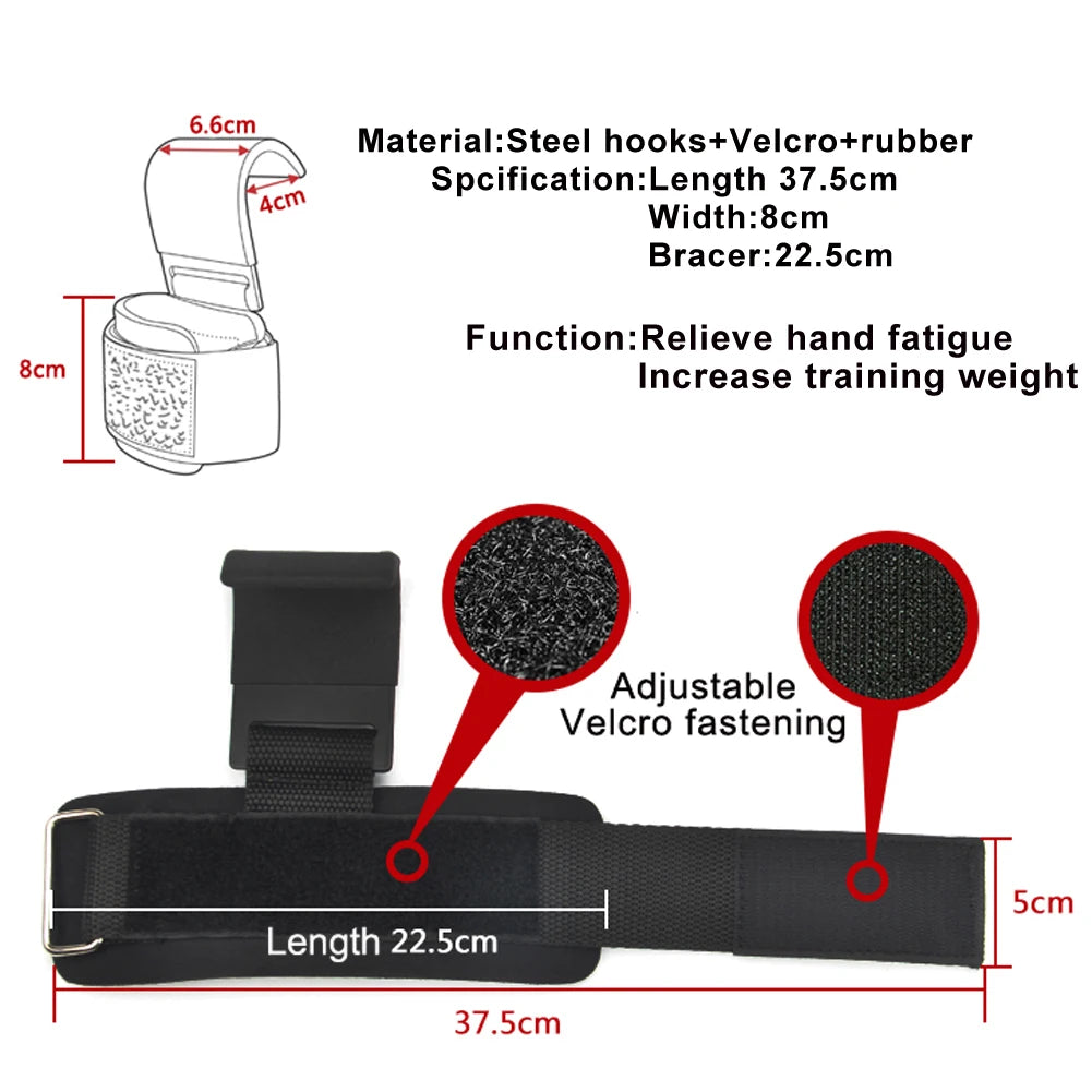 Bodybuilding Hook Gloves